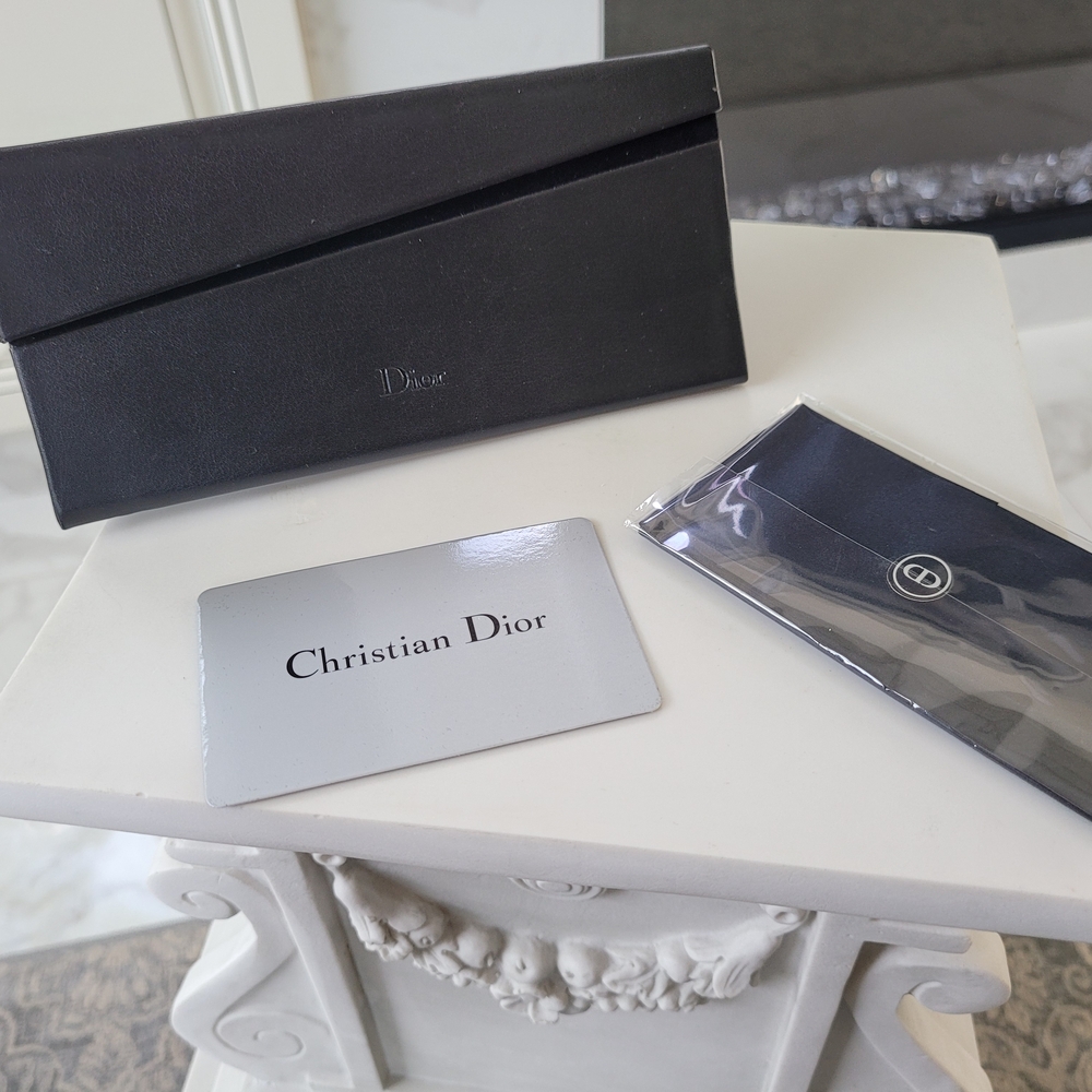 Dior Black Glasses Sophisticated Accessories
